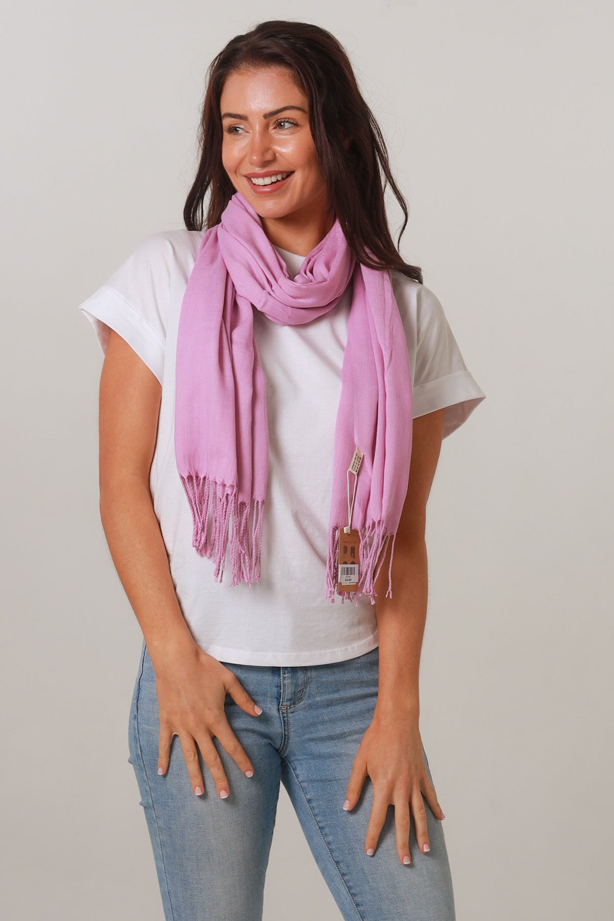 Plain Scarf - Mauve