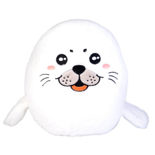 Large Soft Smooshos Pal - White Seal