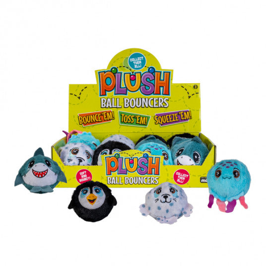 Plush Ball Bouncers- Assorted