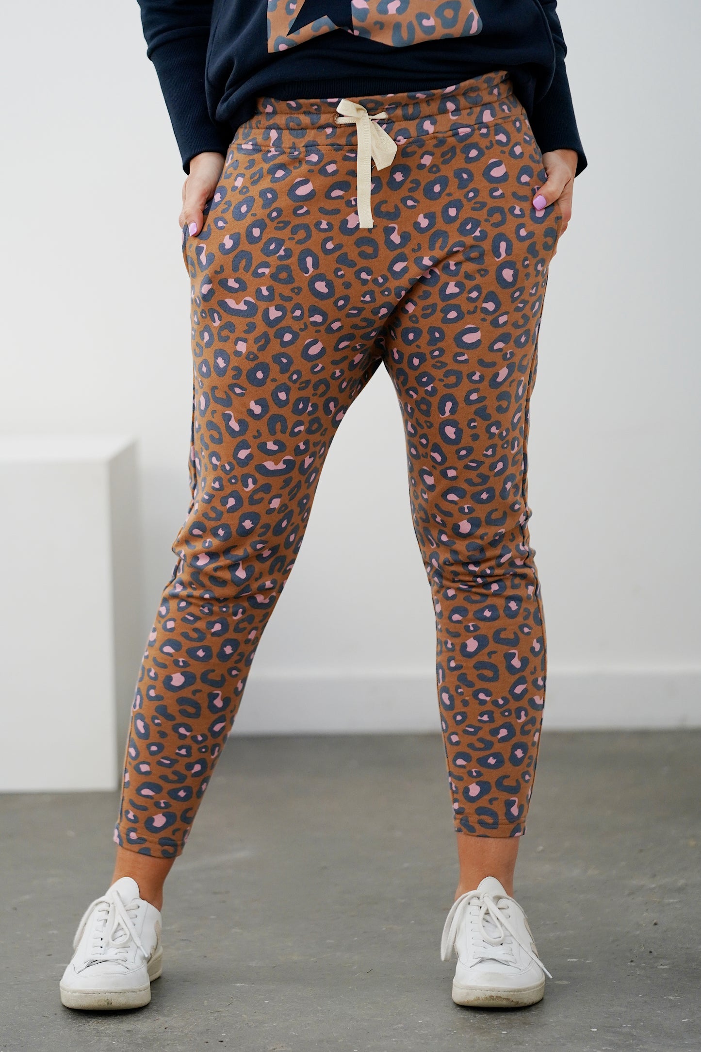 Fearless Lounge Pant - Butterscotch Leopard