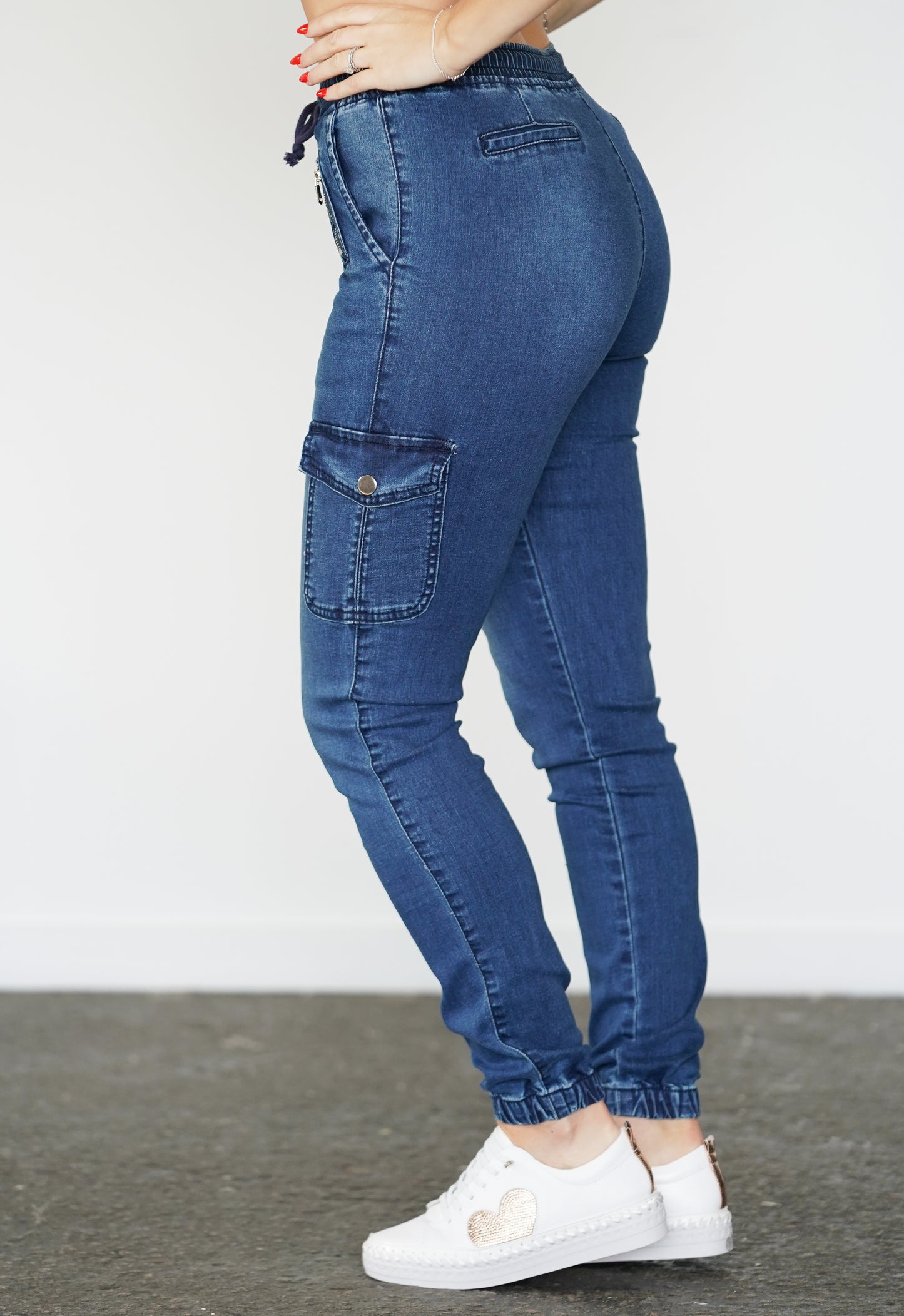 Billy Cargo Jean - Original Blue Denim