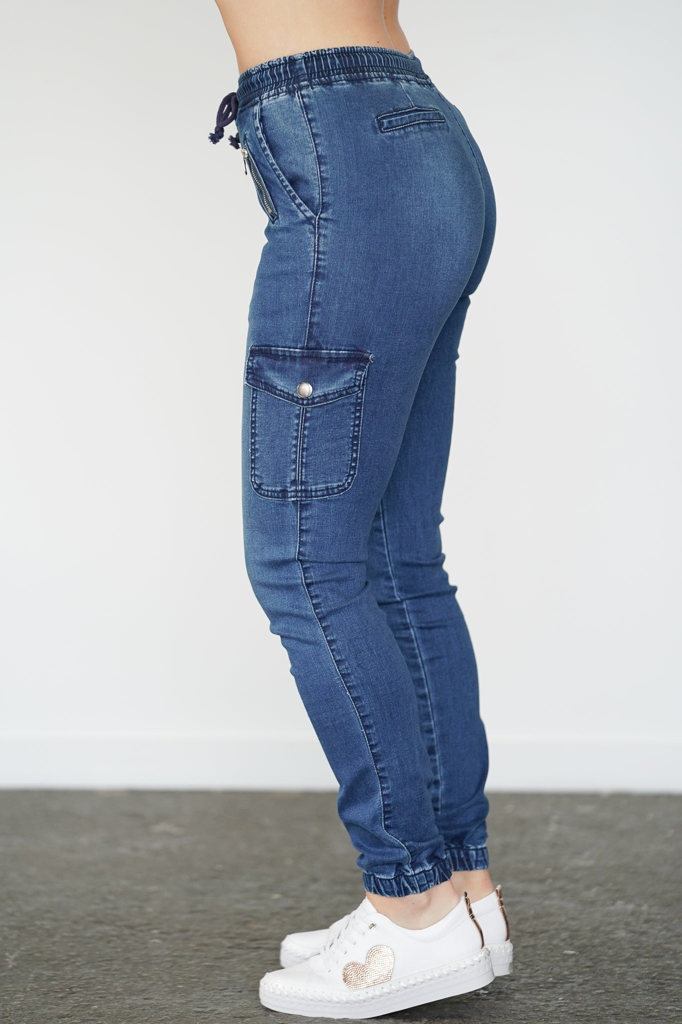 Billy Cargo Jean - Original Blue Denim