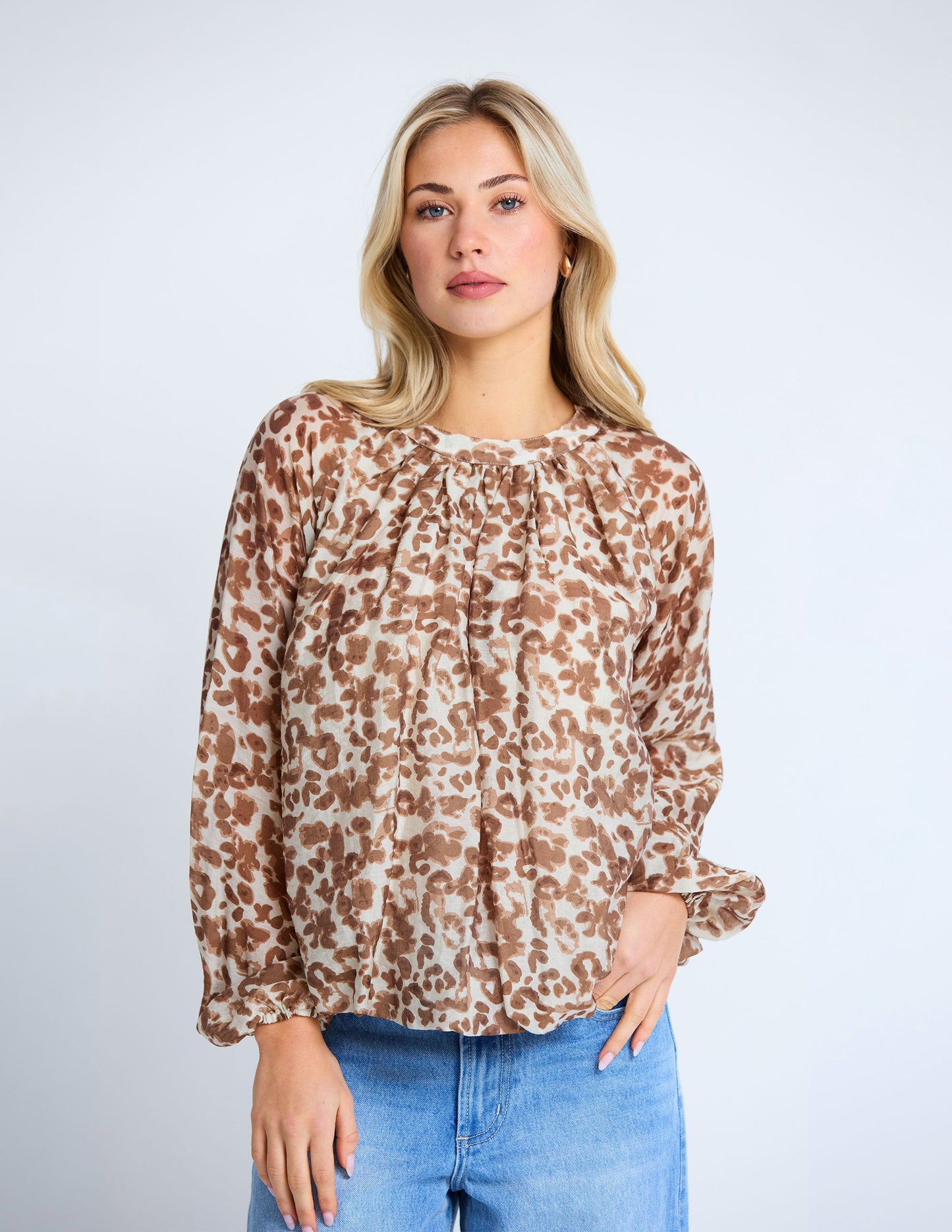 Pippa Blouse - Classic Cat