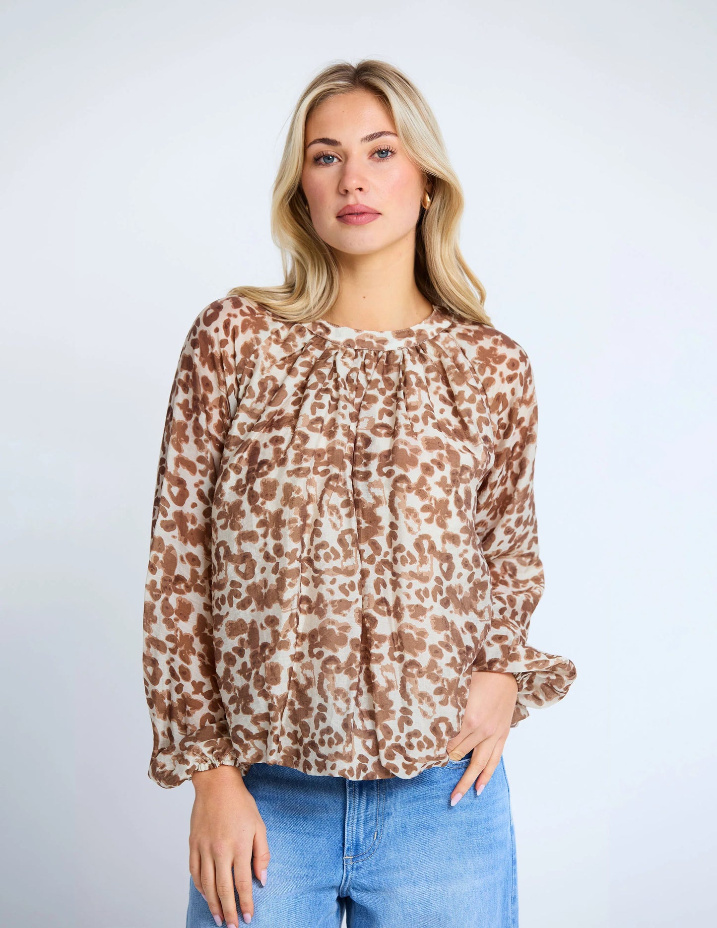 Pippa Blouse - Classic Cat