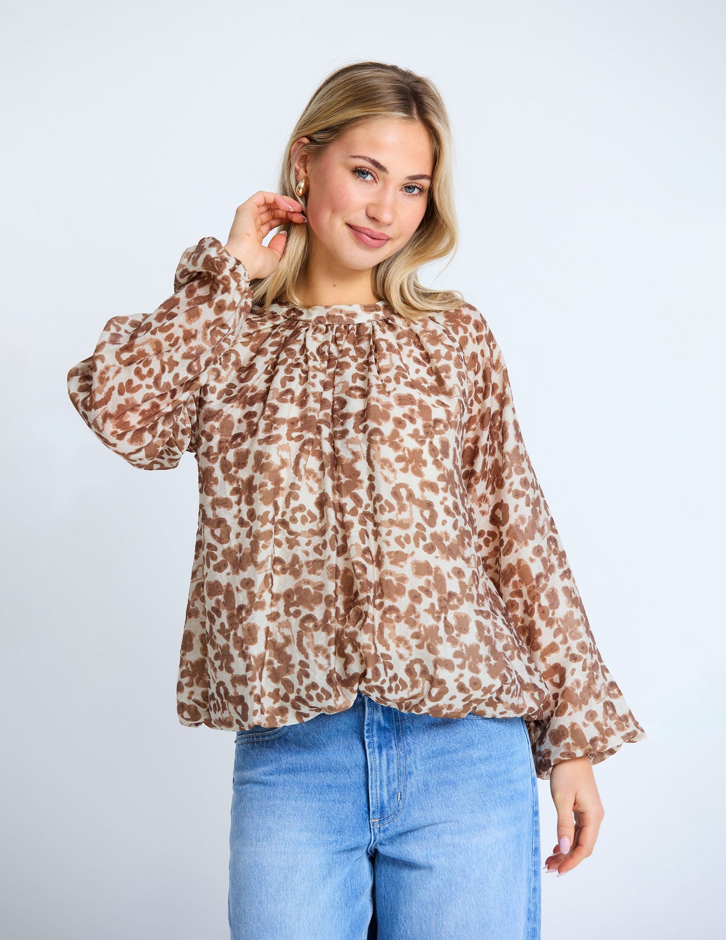 Pippa Blouse - Classic Cat