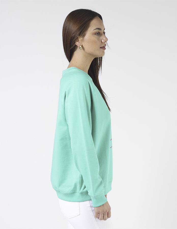 California Sweater - Mint Green