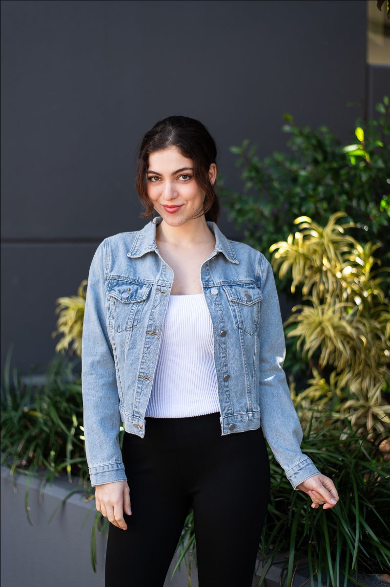 Denim Jacket- Blue Wash