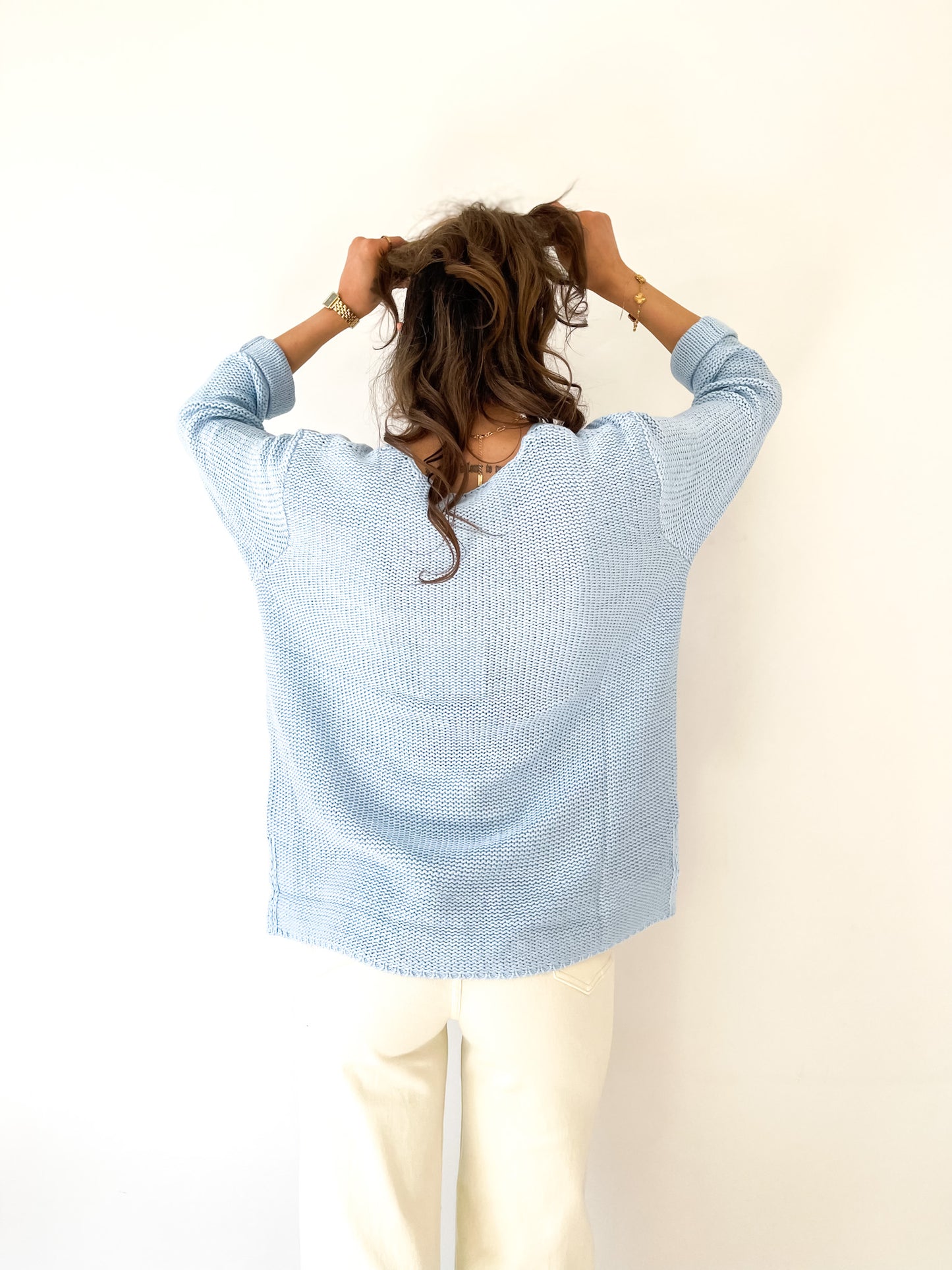 Cindy Knit - Baby Blue