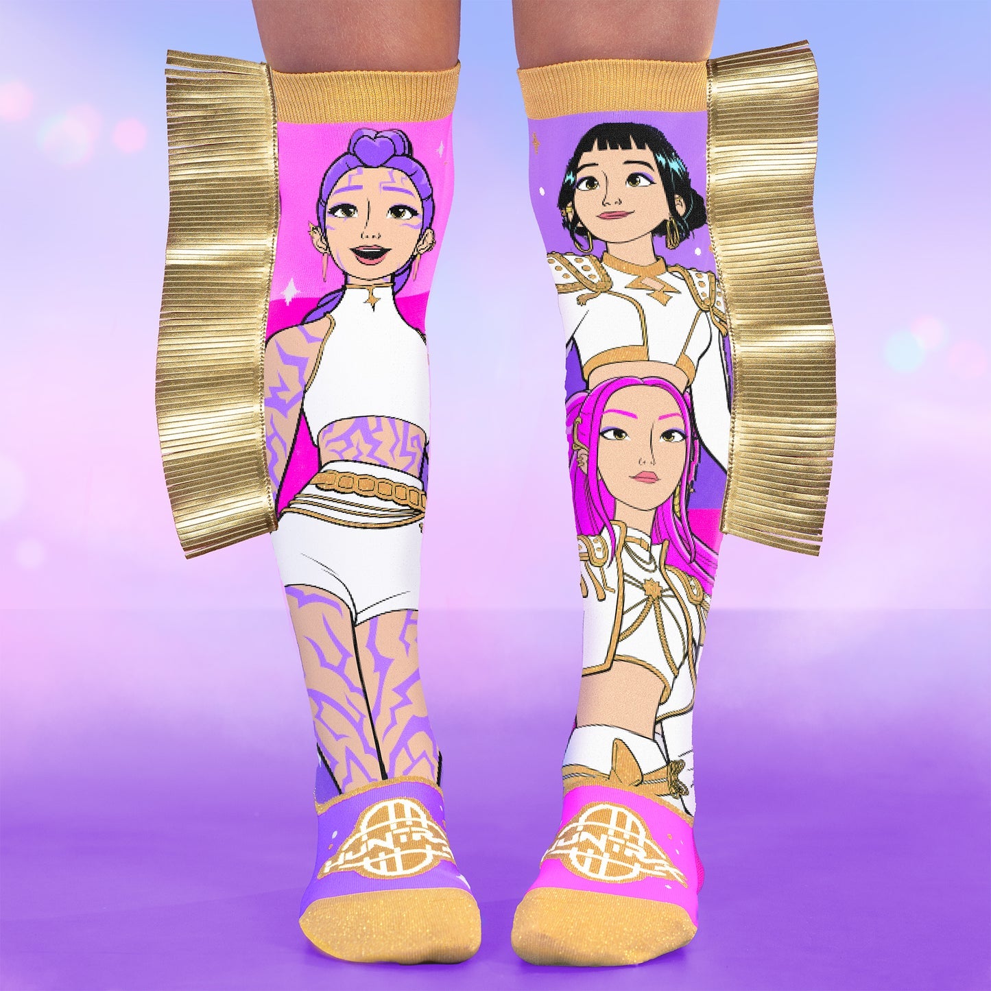 Mad Mia Socks - Golden K-Pop
