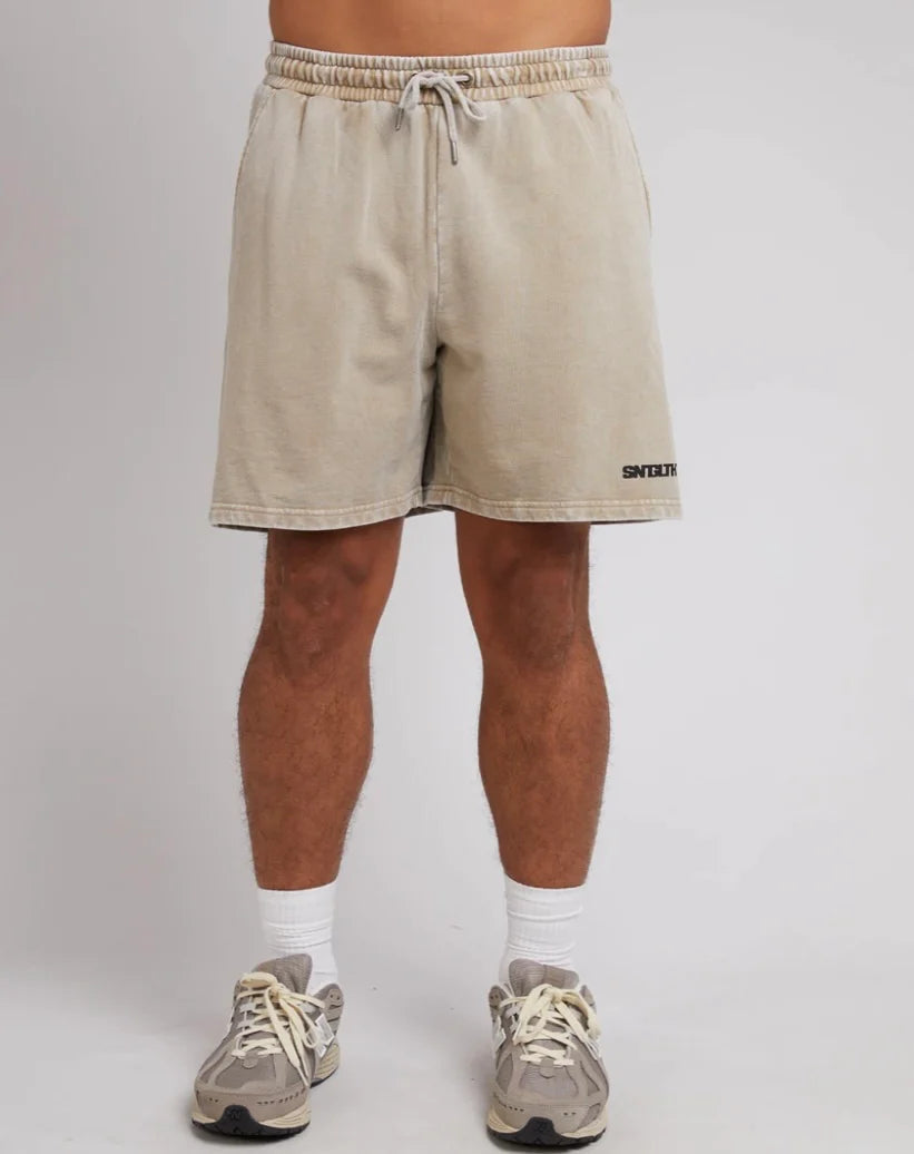 St Goliath Truck Fleece Short- Sand
