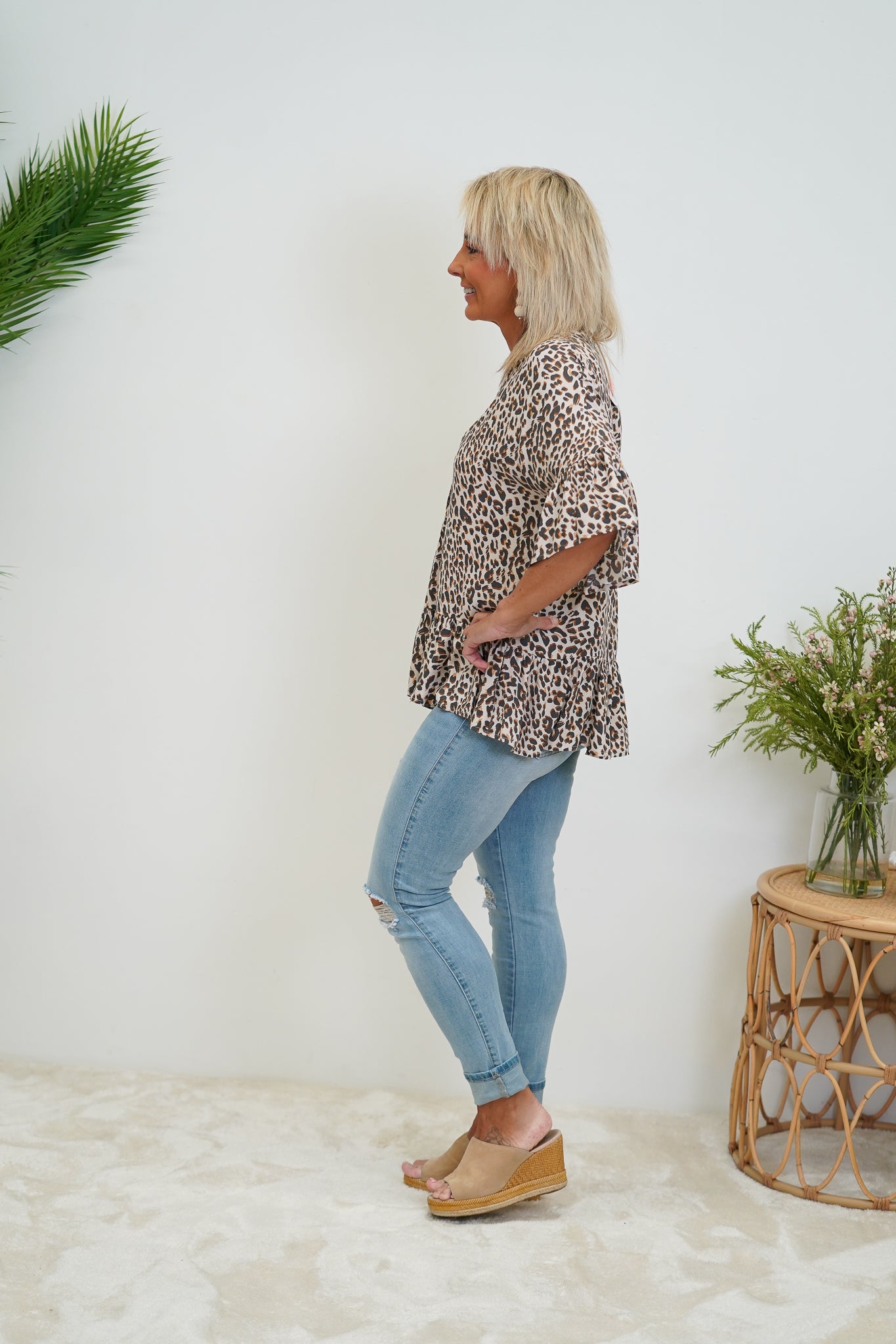 Leopard Layer Shirt