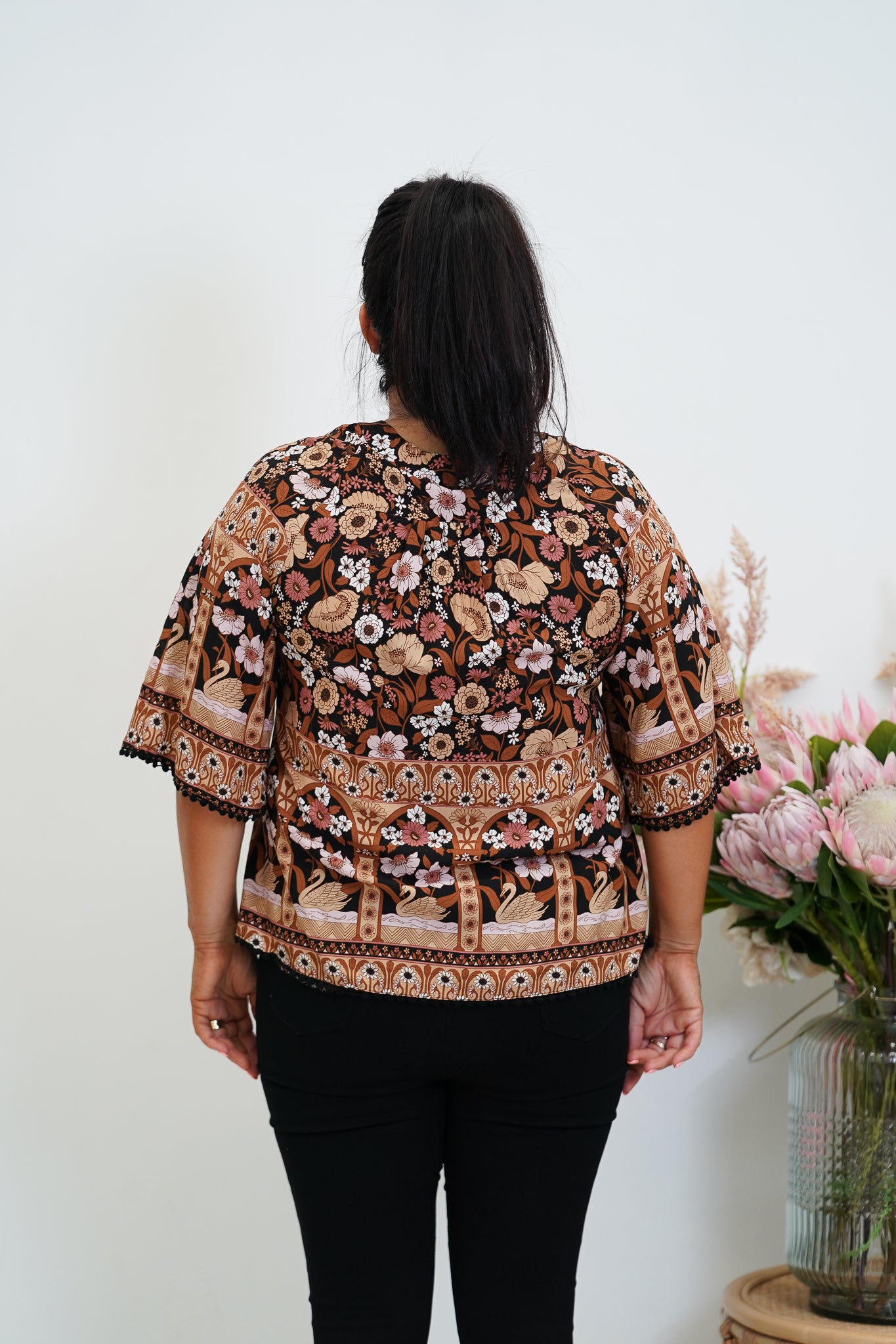 Winter Floral Shirt