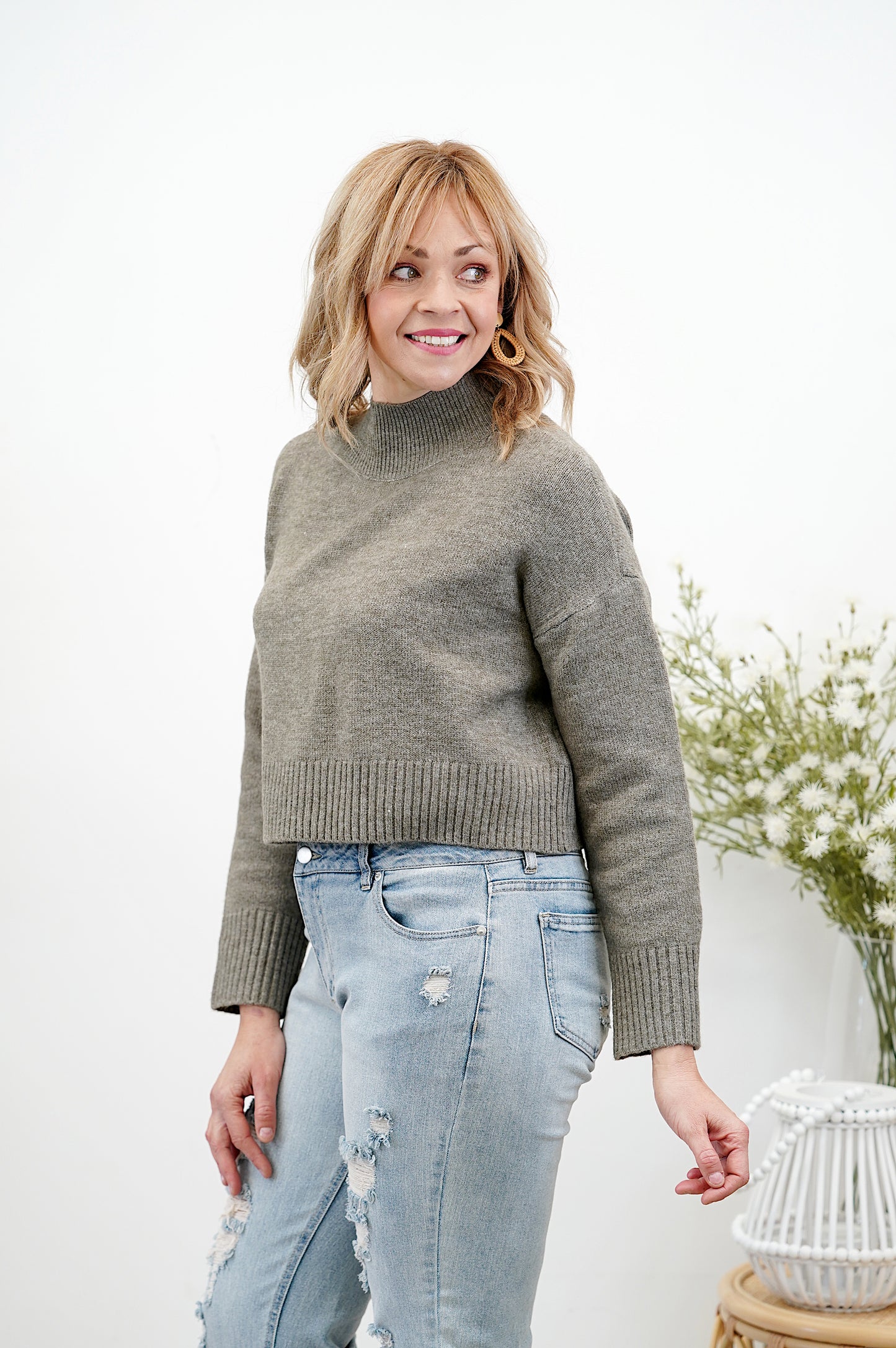 Cuddle Knit - Khaki