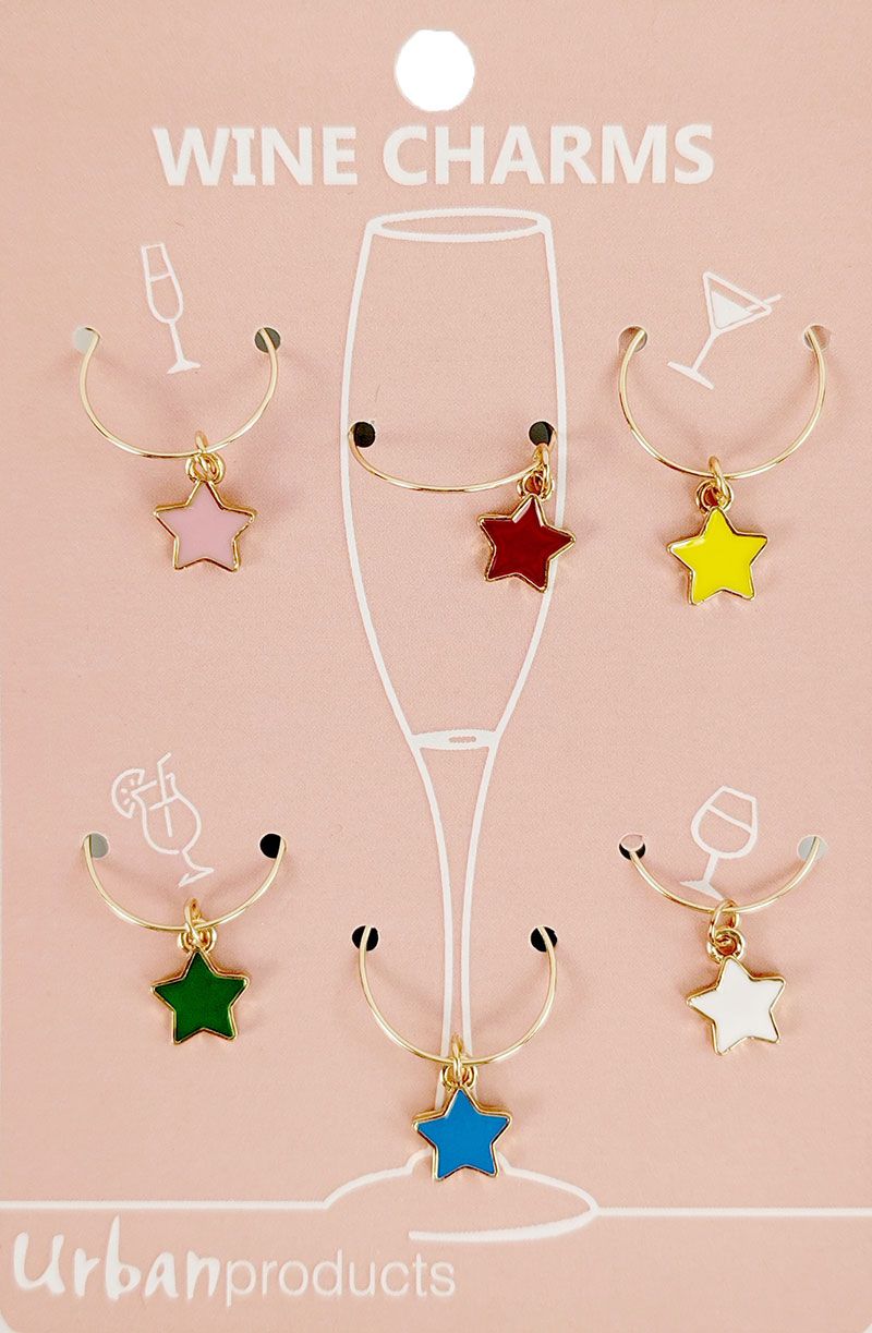 Wine Charms - Stars