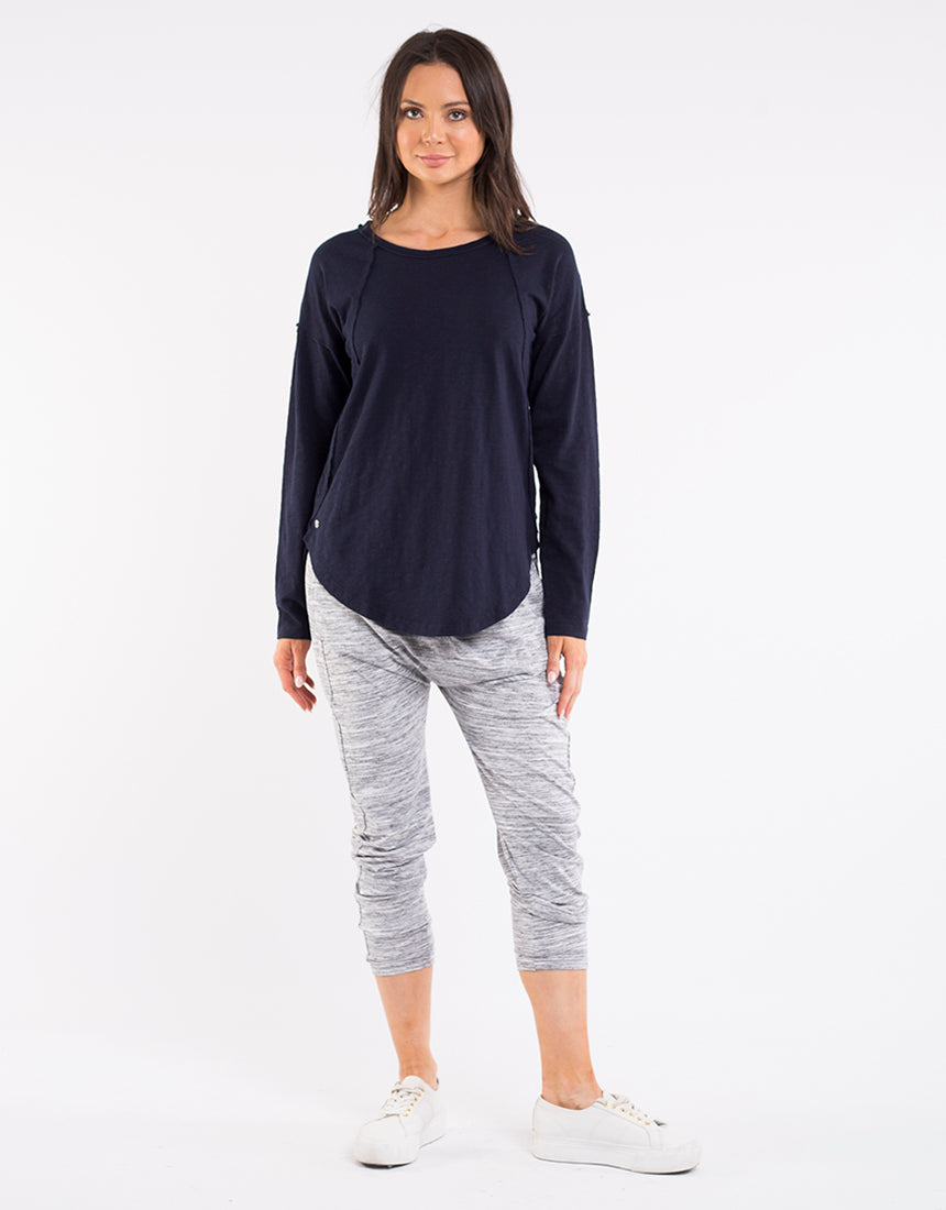 Mackenzie L/S Top - Navy