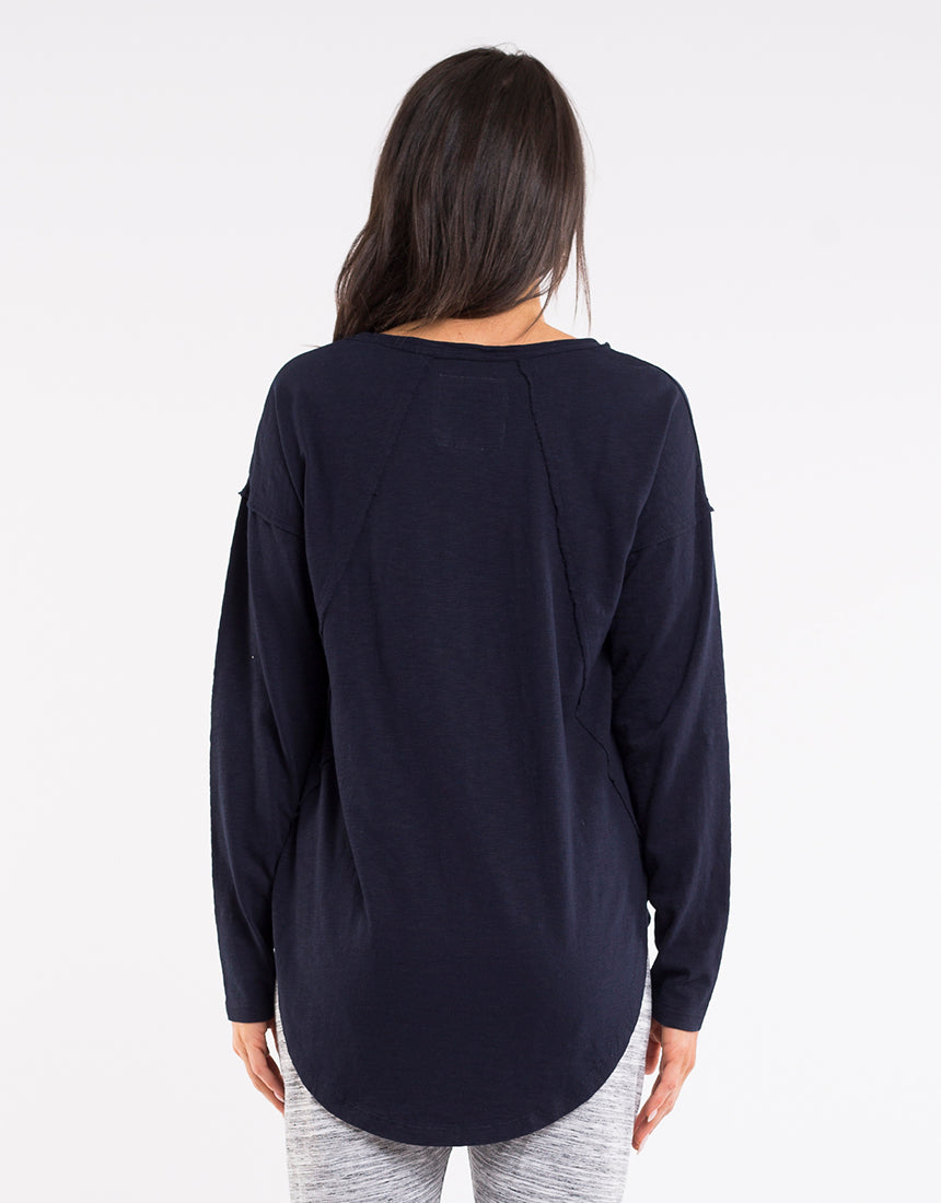 Mackenzie L/S Top - Navy