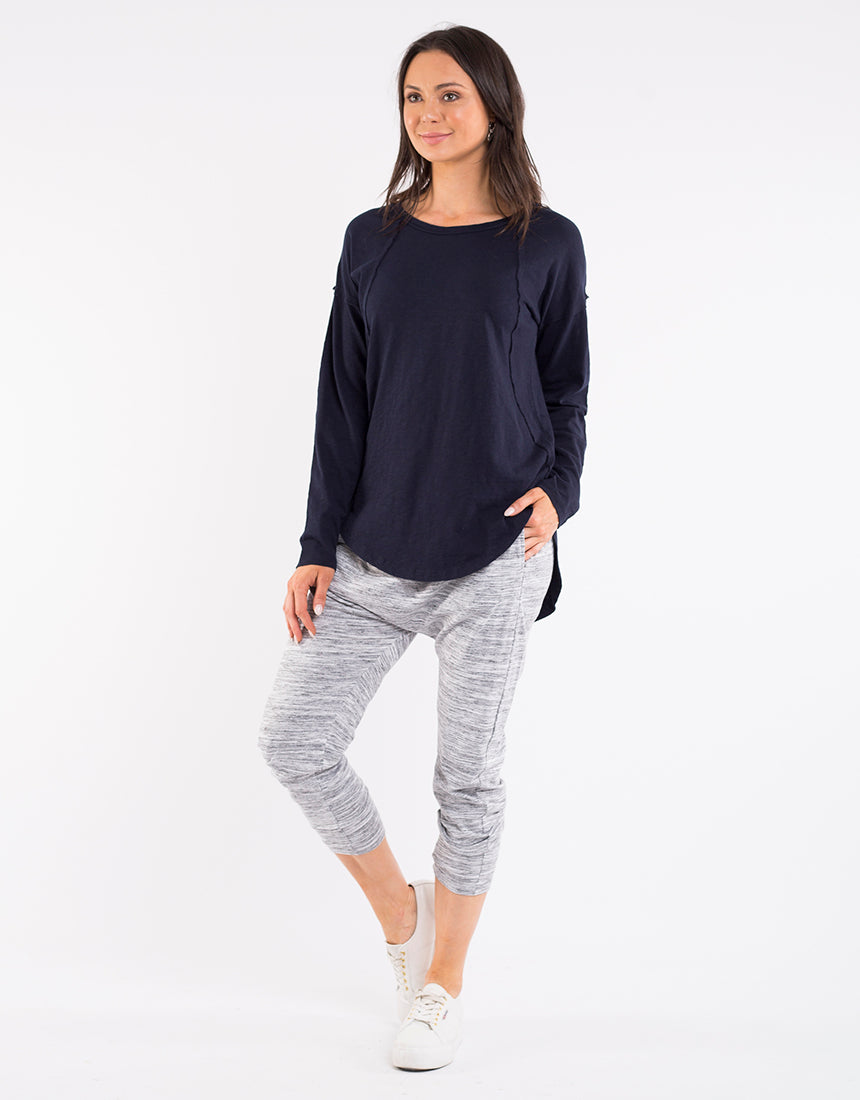 Mackenzie L/S Top - Navy