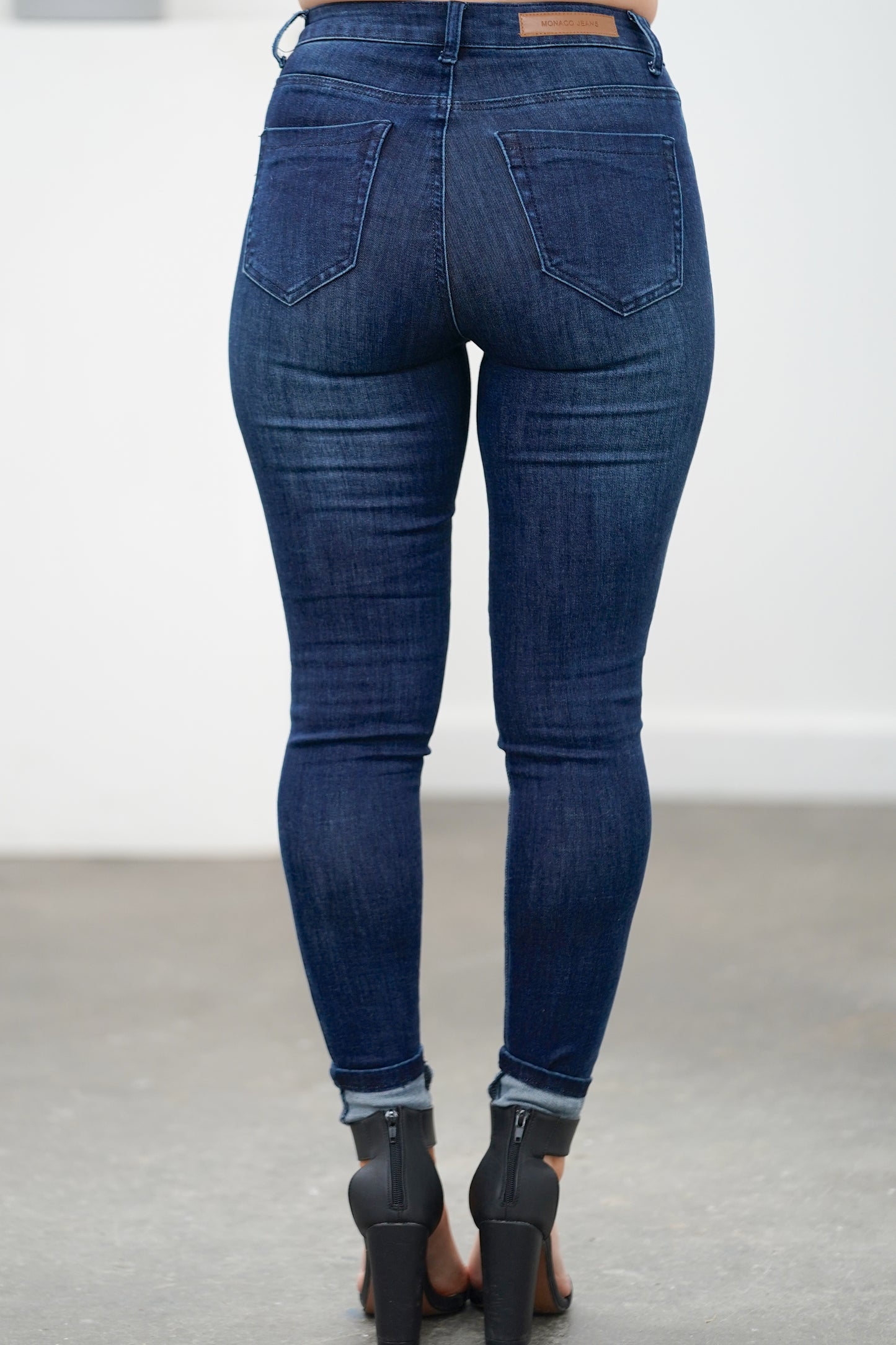 Khloe Plain Jean- Ink Wash