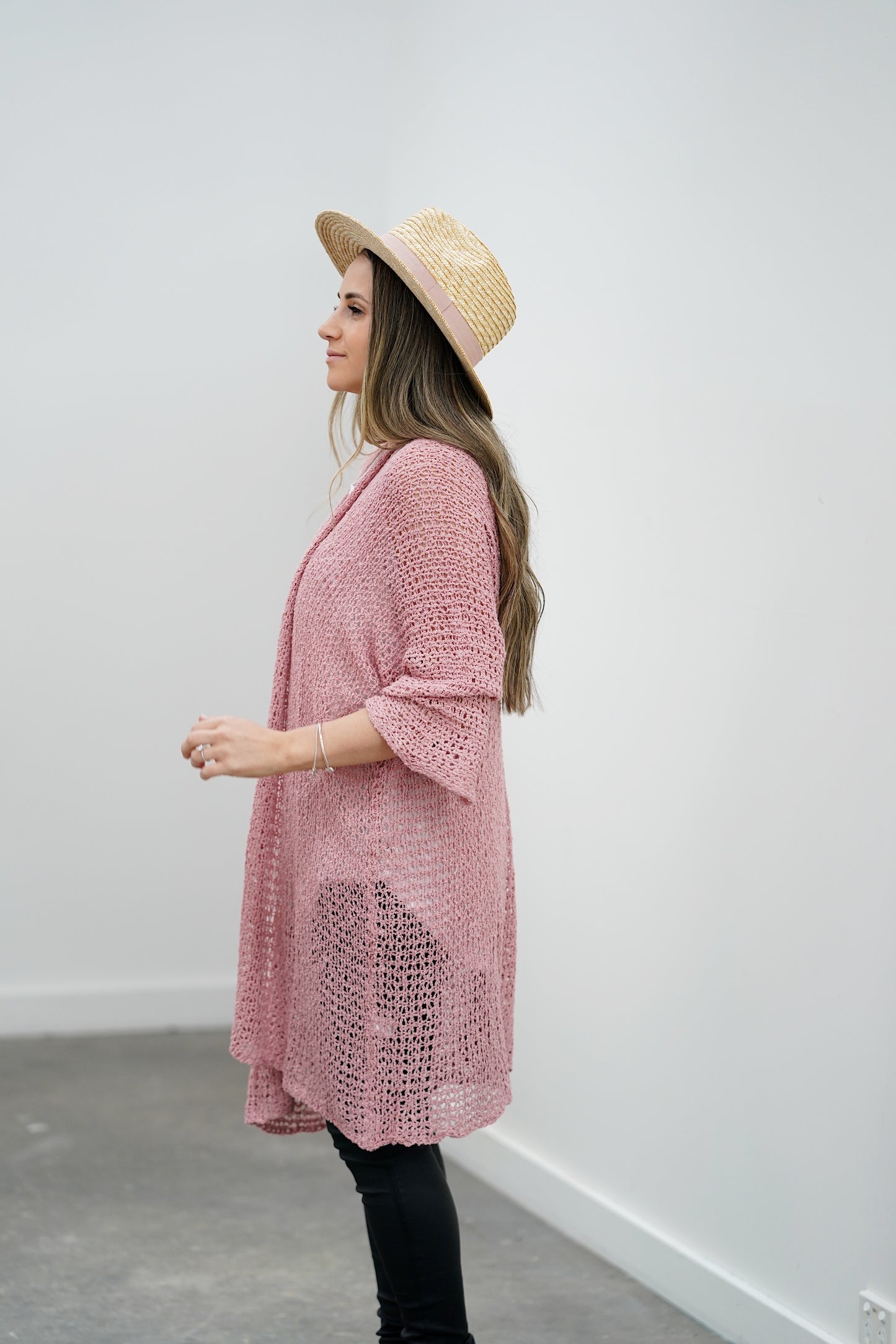 Eclipse Kimono - Pink