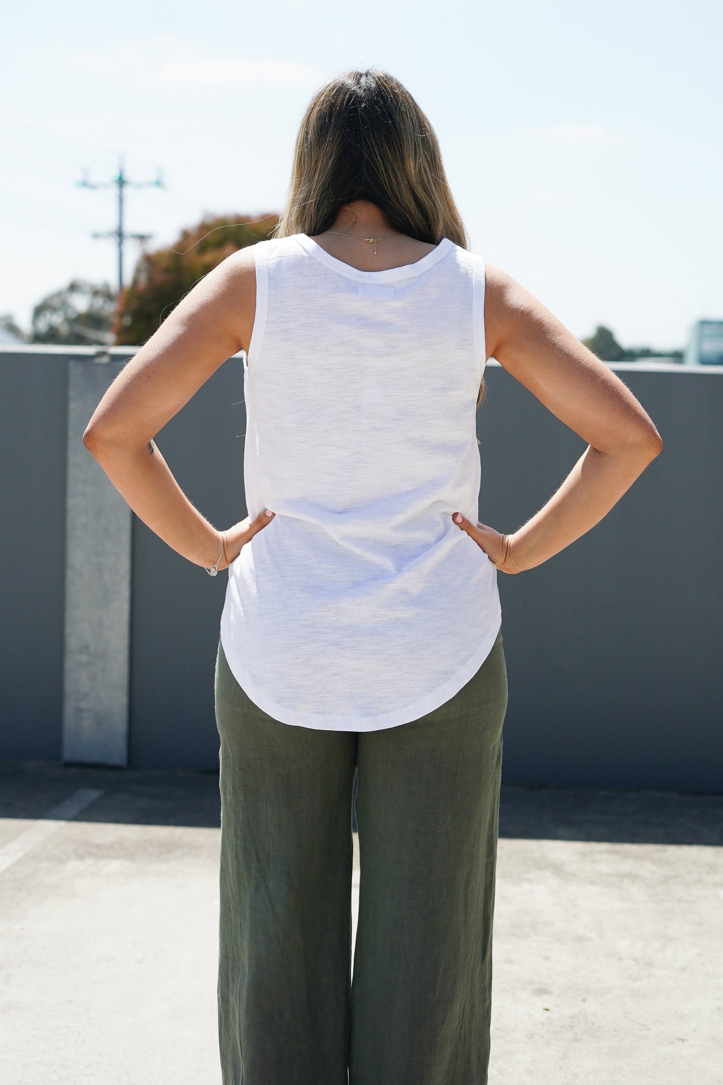 Italian Relax Linen Pant - Khaki