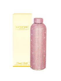 Luxury Bling Drink Bottle - Pink
