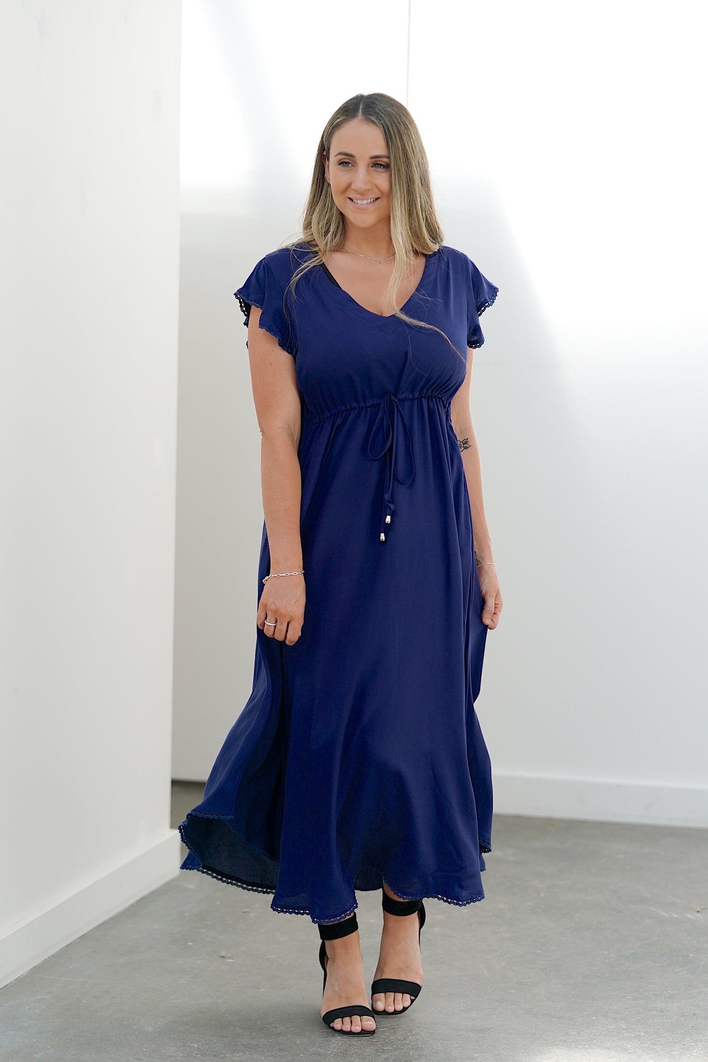 Acacia Dress- Navy