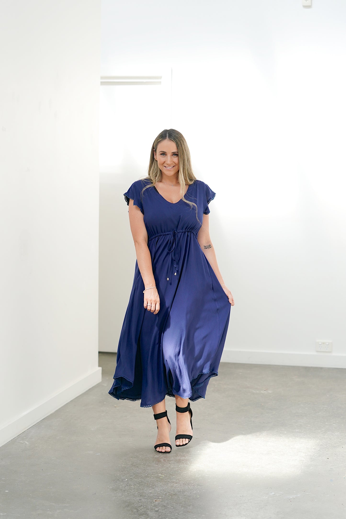 Acacia Dress- Navy