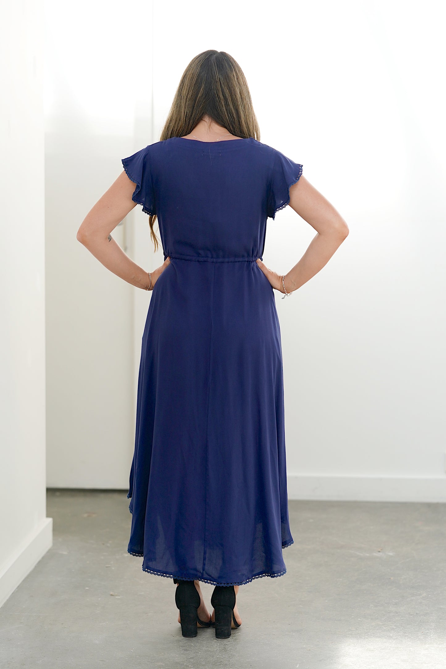 Acacia Dress- Navy
