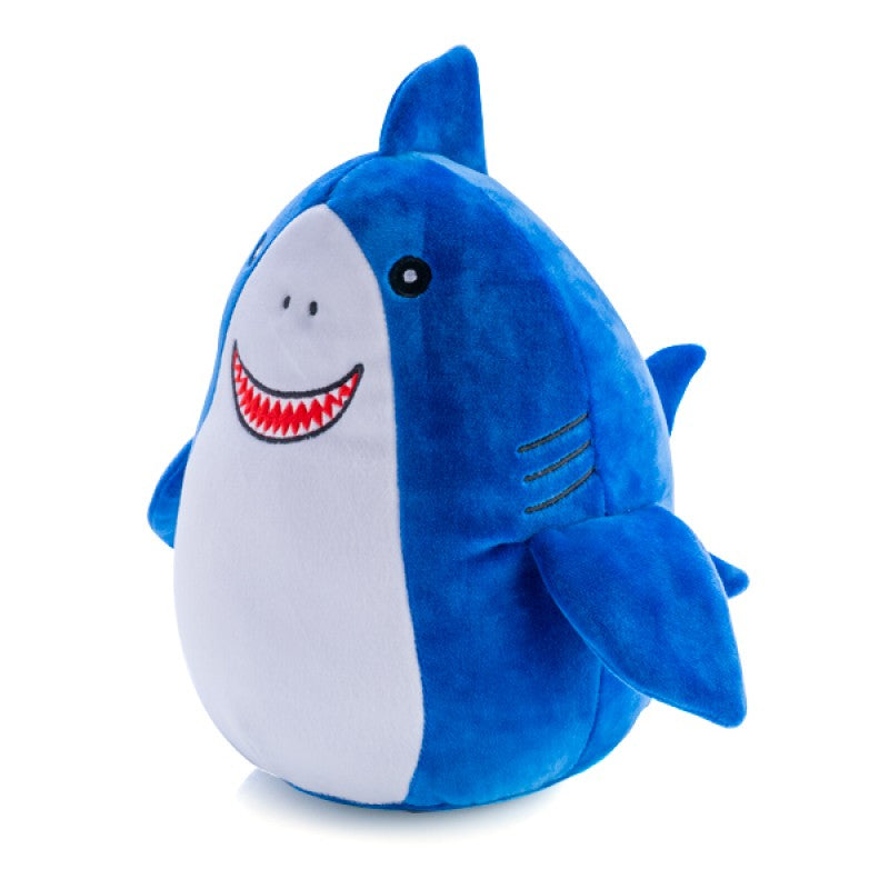 Large Soft Smooshos Pal - Blue Shark