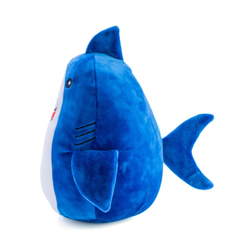 Large Soft Smooshos Pal - Blue Shark