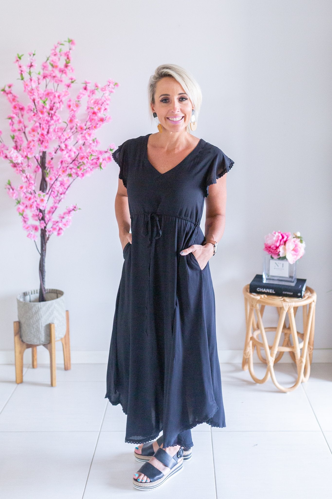 Acacia Dress- Black