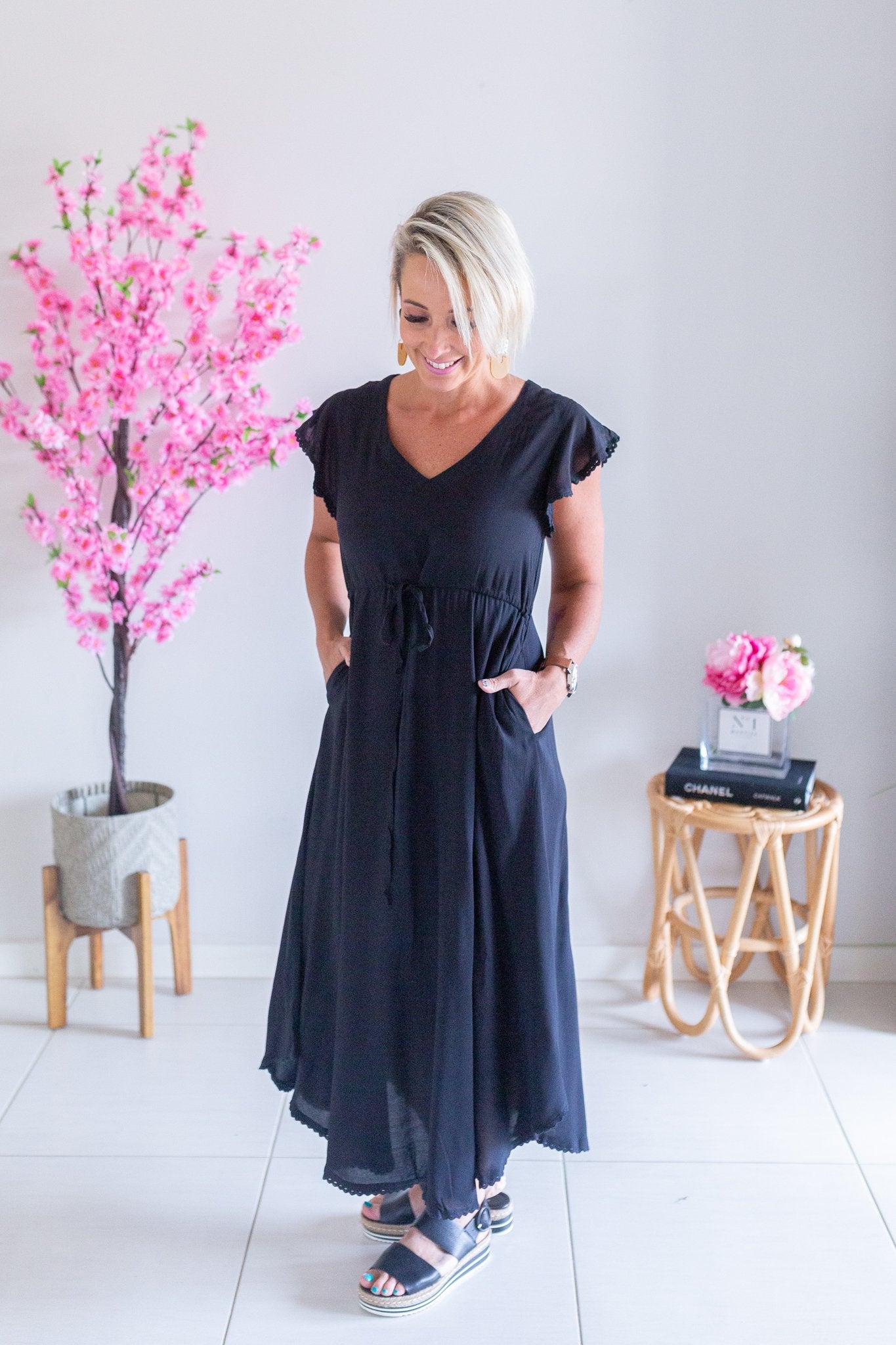 Acacia Dress- Black