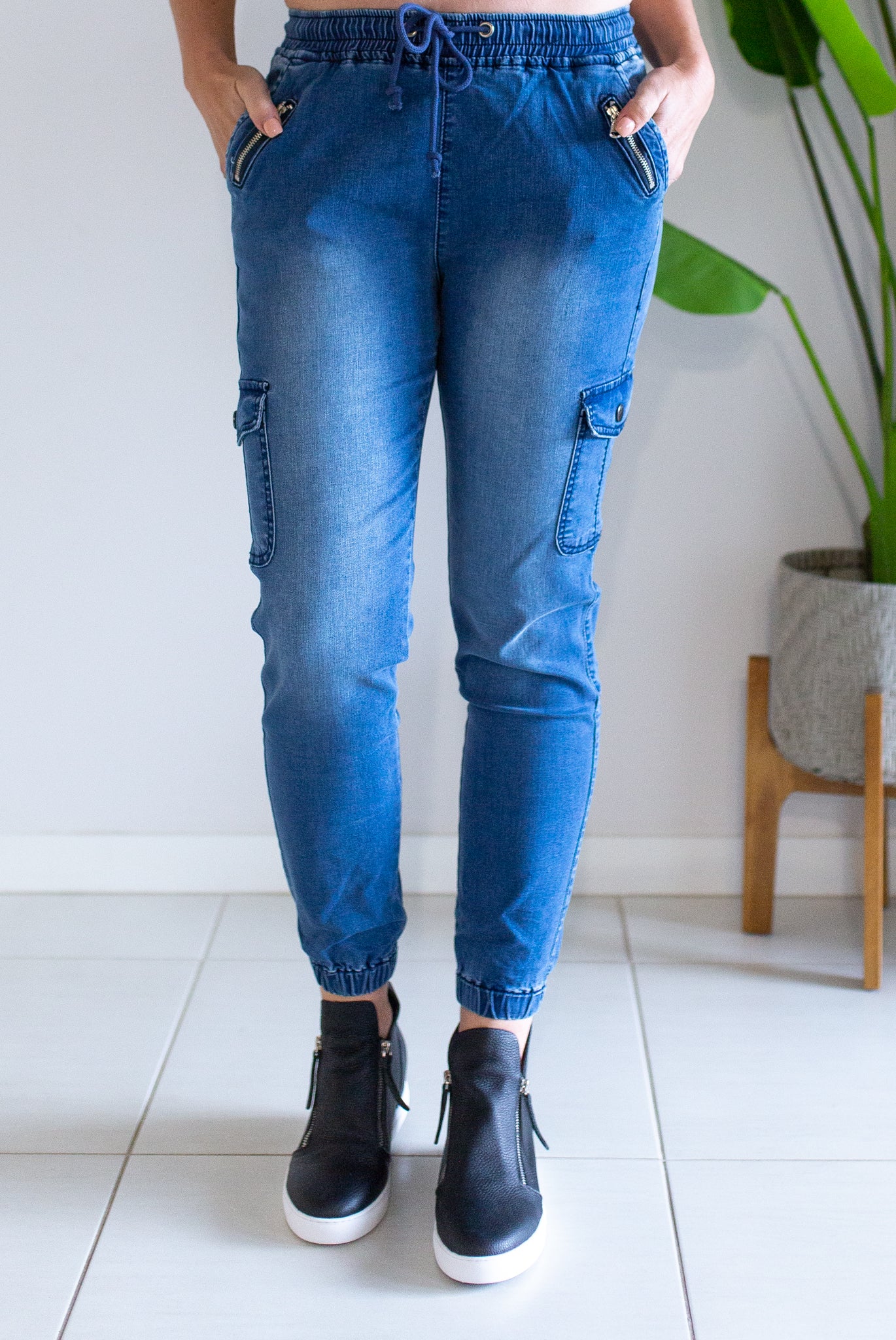 Billy Cargo Jean - Original Blue Denim
