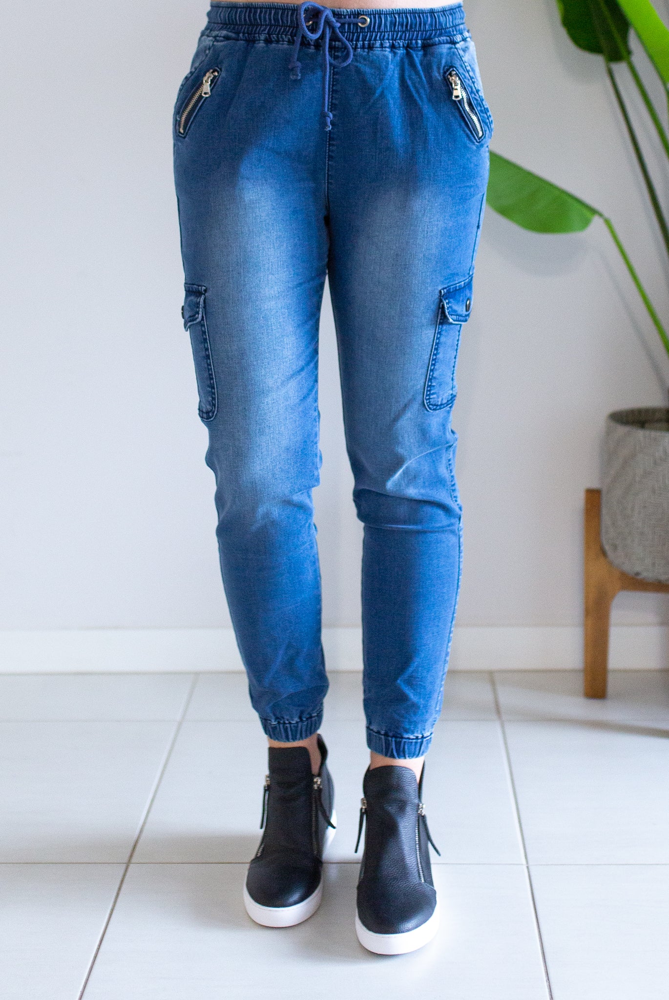 Billy Cargo Jean - Original Blue Denim