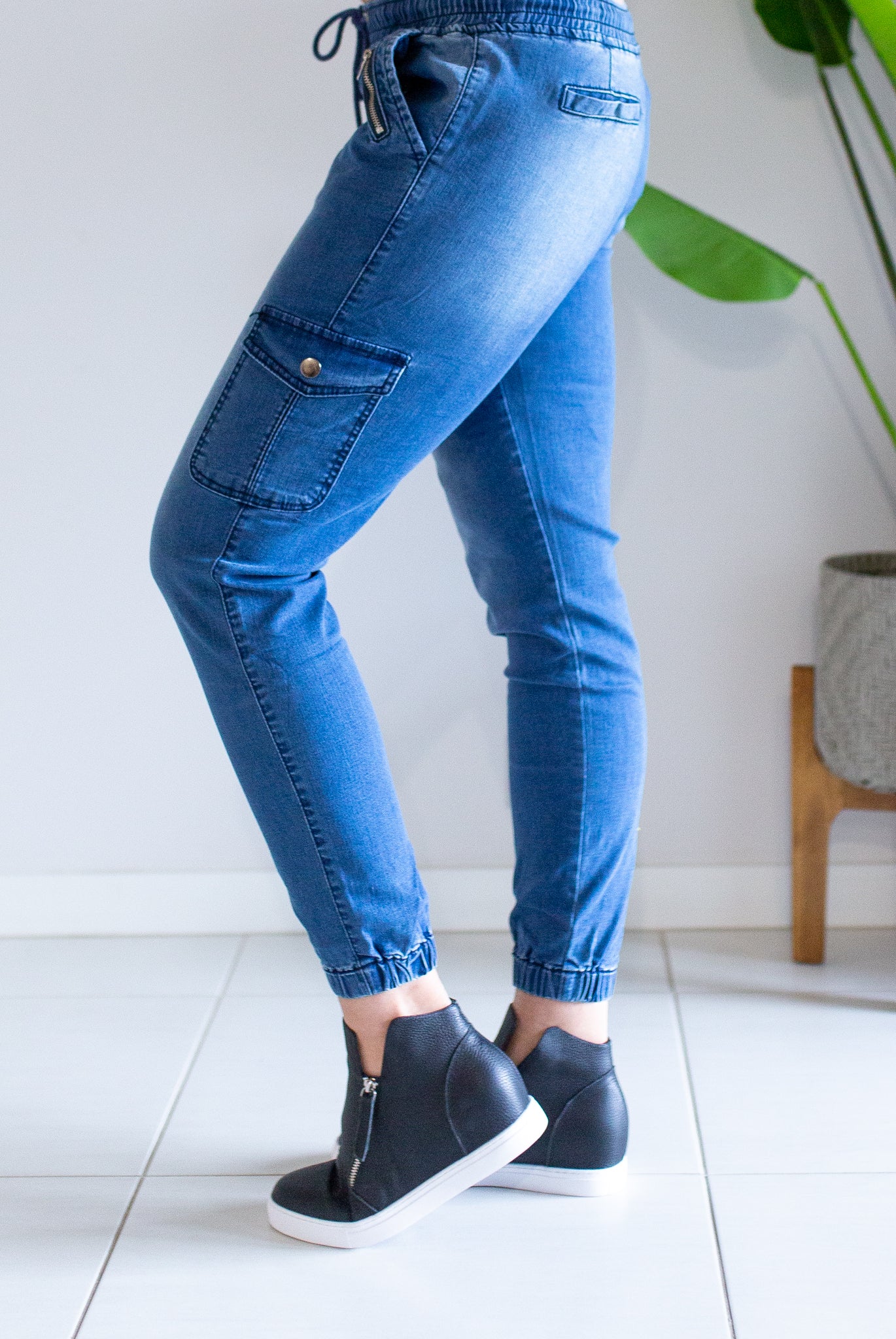 Billy Cargo Jean - Original Blue Denim