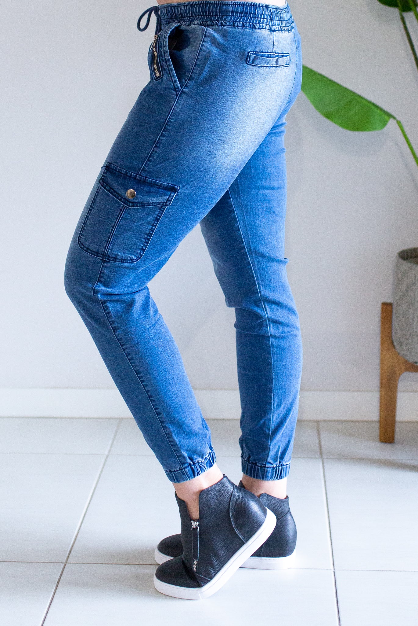 Billy Cargo Jean - Original Blue Denim