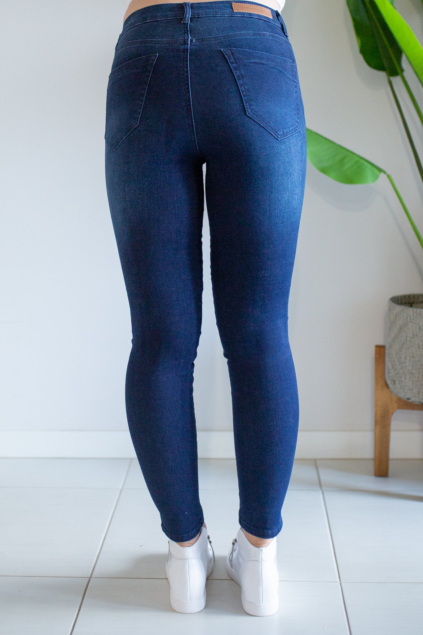 Khloe Plain Jean- Ink Wash