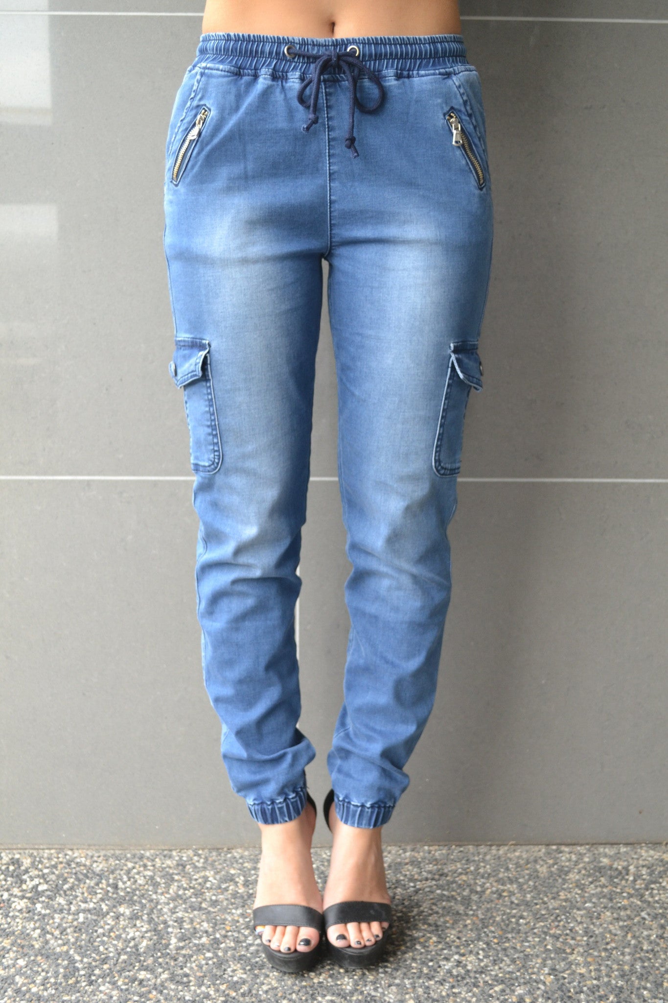 Billy Cargo Jean - Original Blue Denim