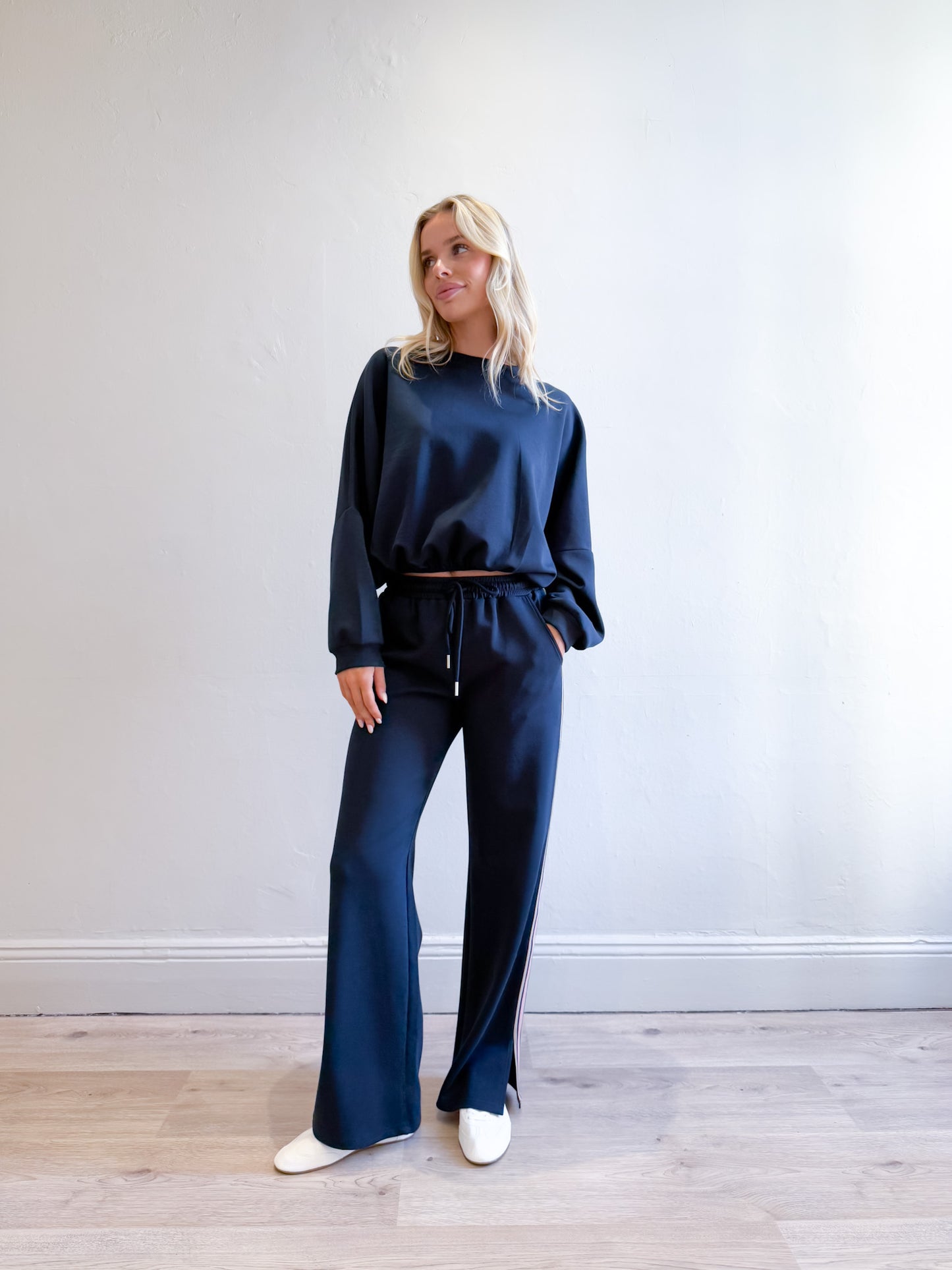Racer Pant- Navy