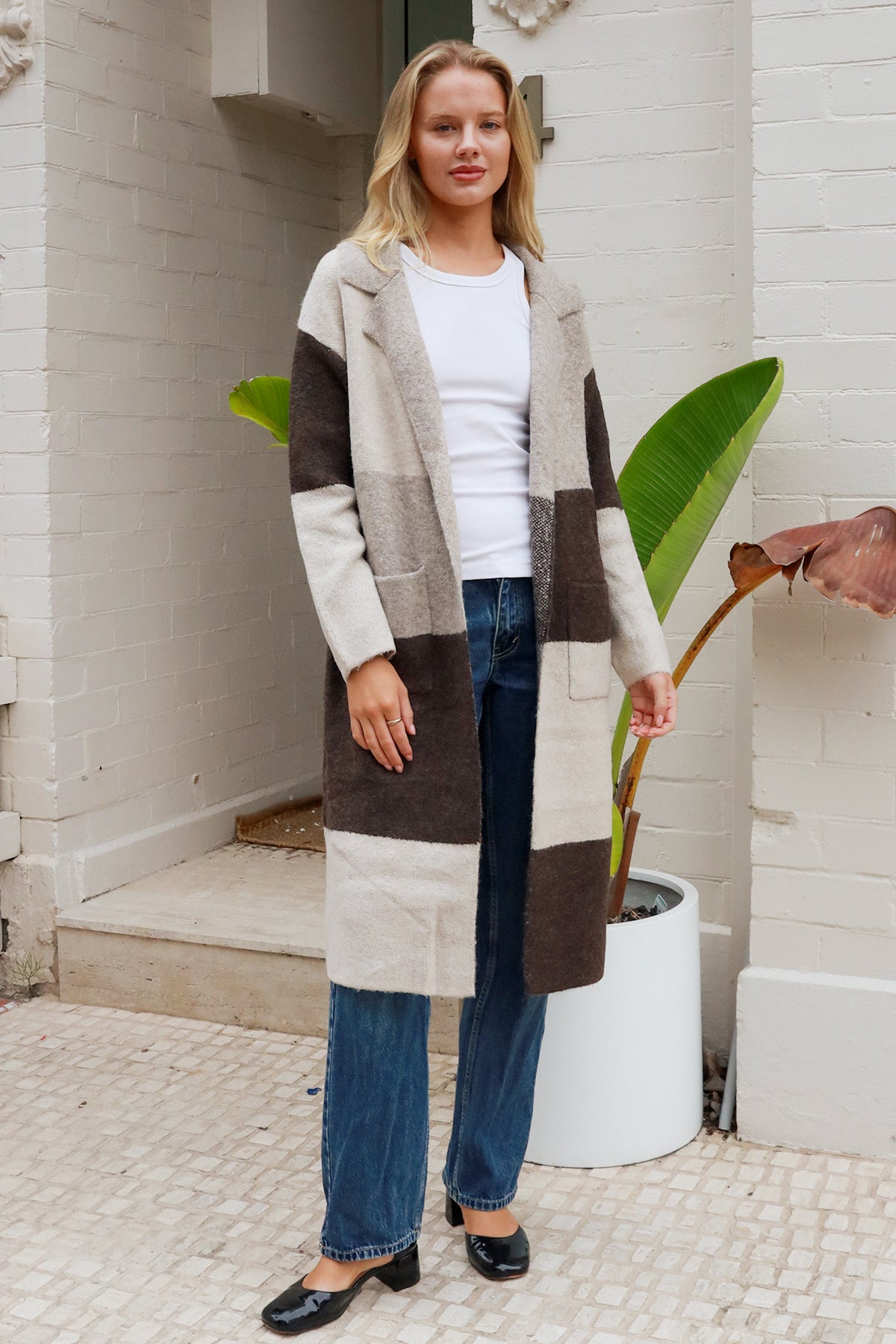 Choc Blend Long Cardi