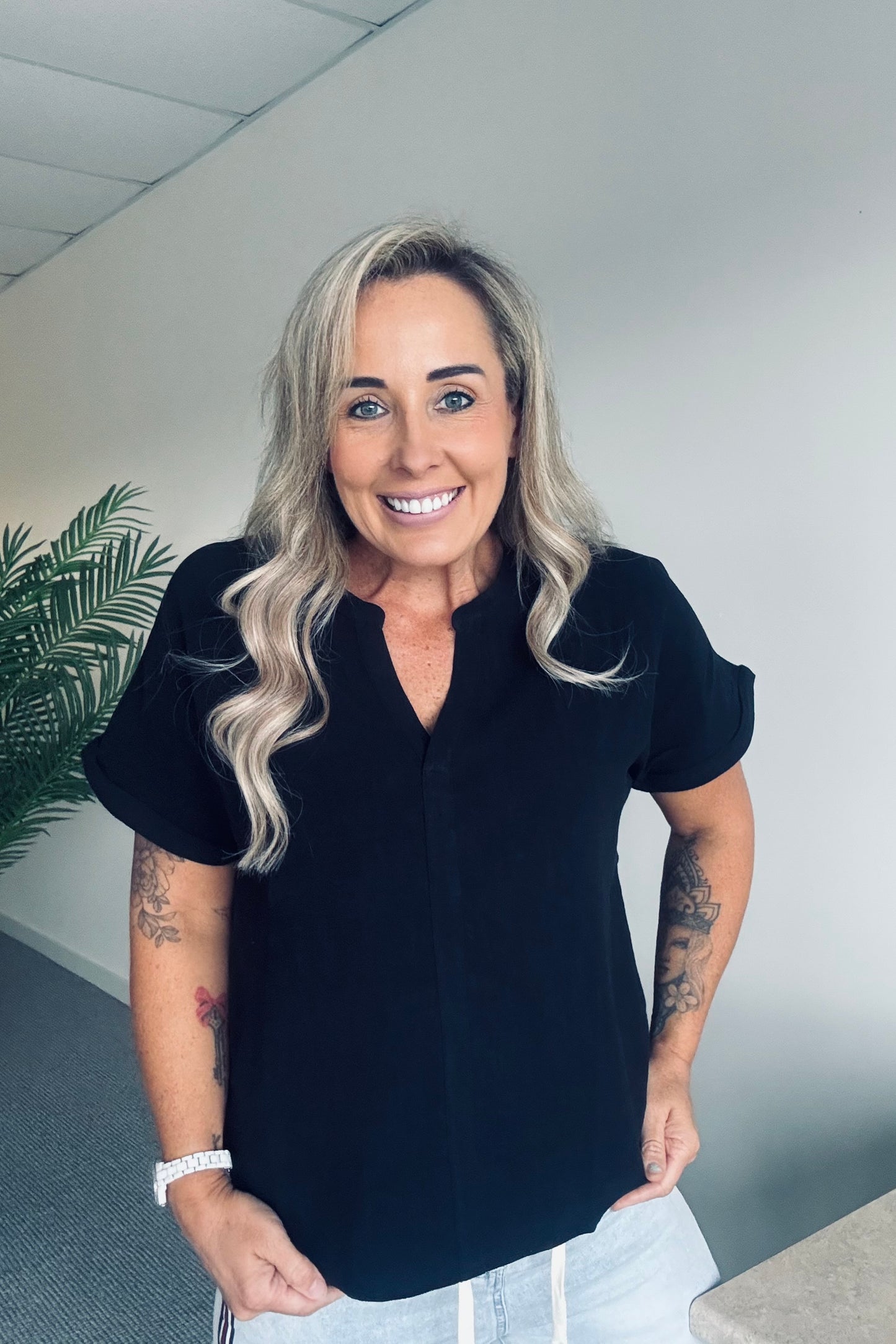 Sutton Top - Black