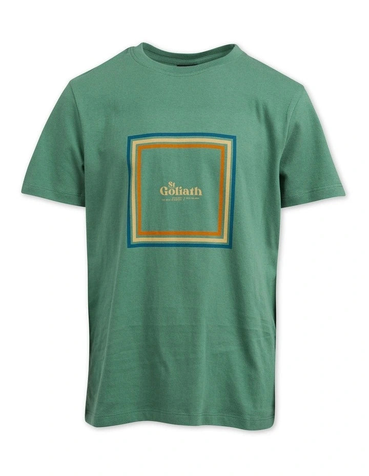 St Goliath Boys Hammersley Tee- Green