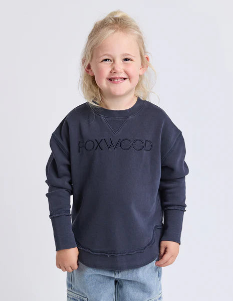 Kids Simplified Crew- Navy