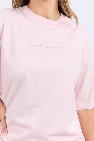 Captain Tee- Pale Pink