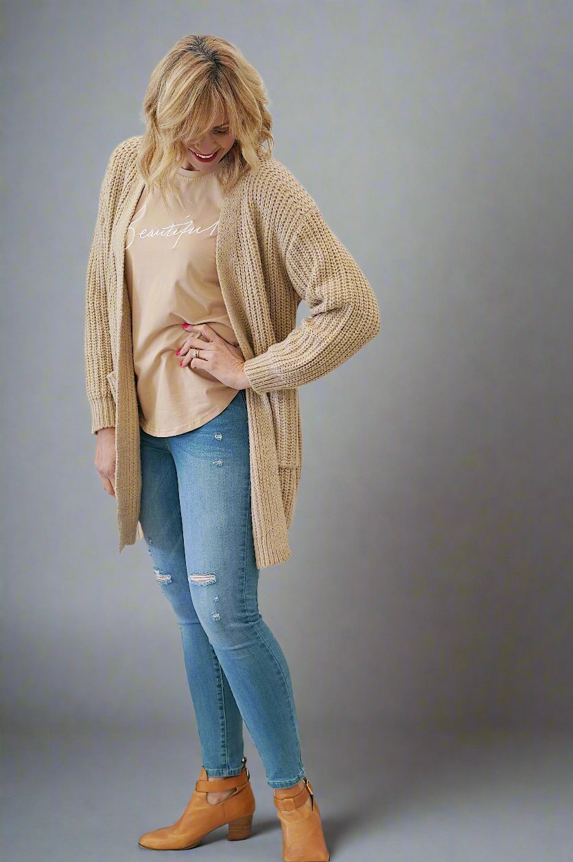 Chunky Mocha Knit