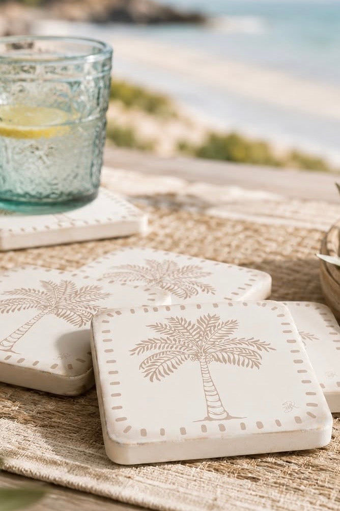 Coaster Set- Palm