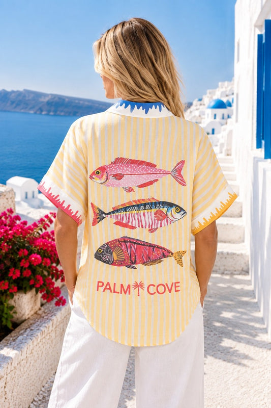 Palm Cove Lemon Sardine Shirt