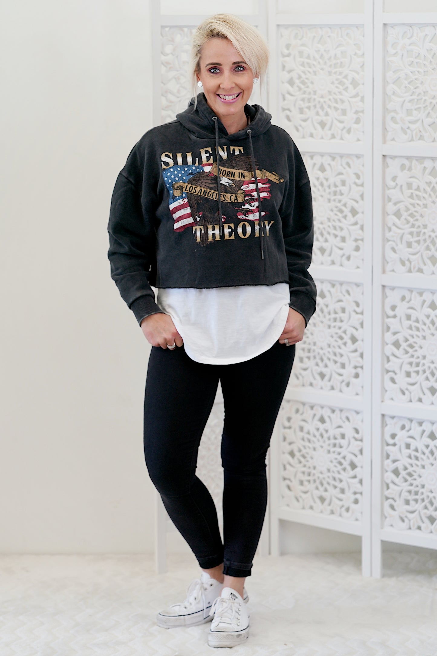 San Diago Hoody- Charcoal