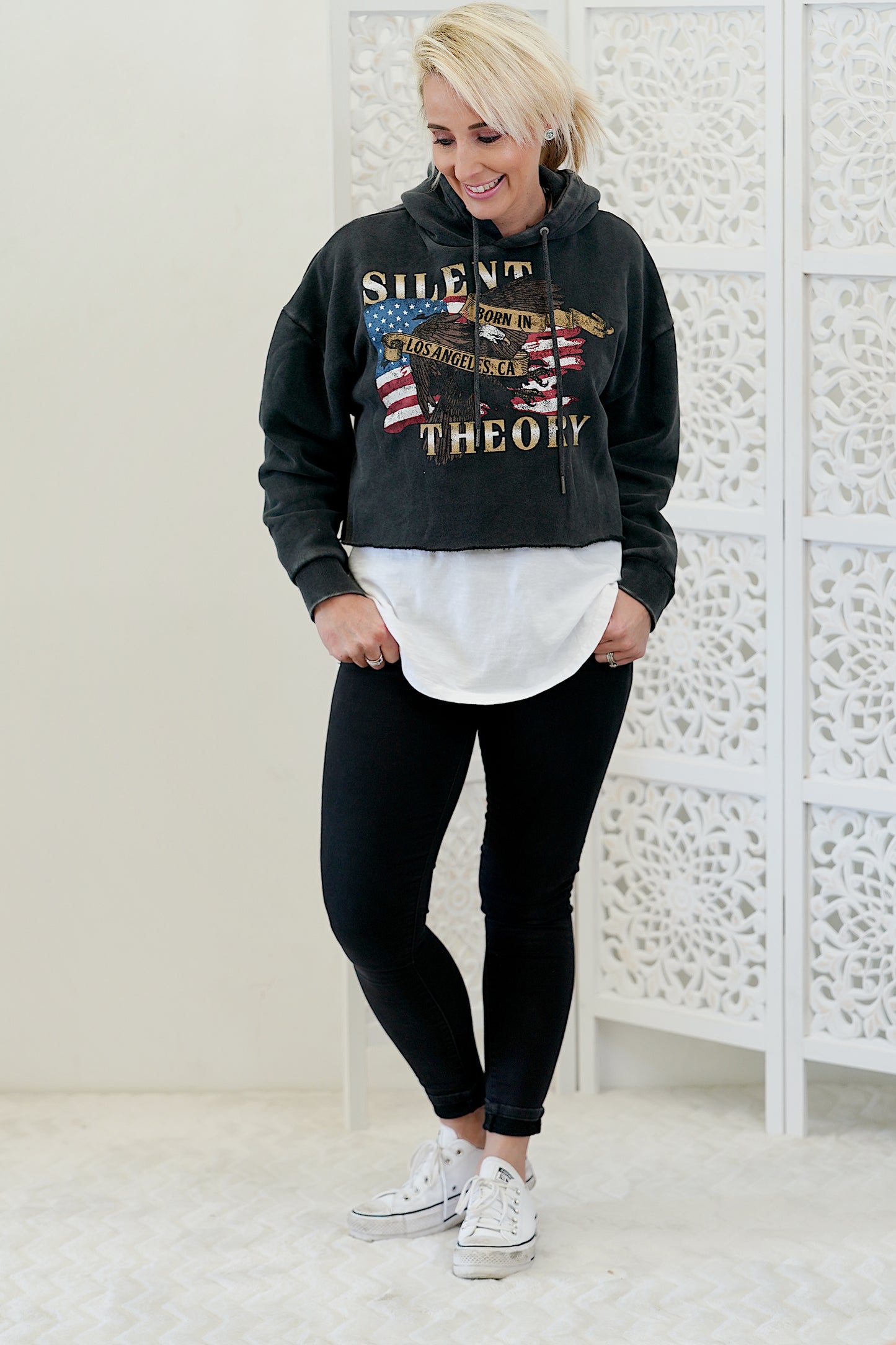 San Diago Hoody- Charcoal