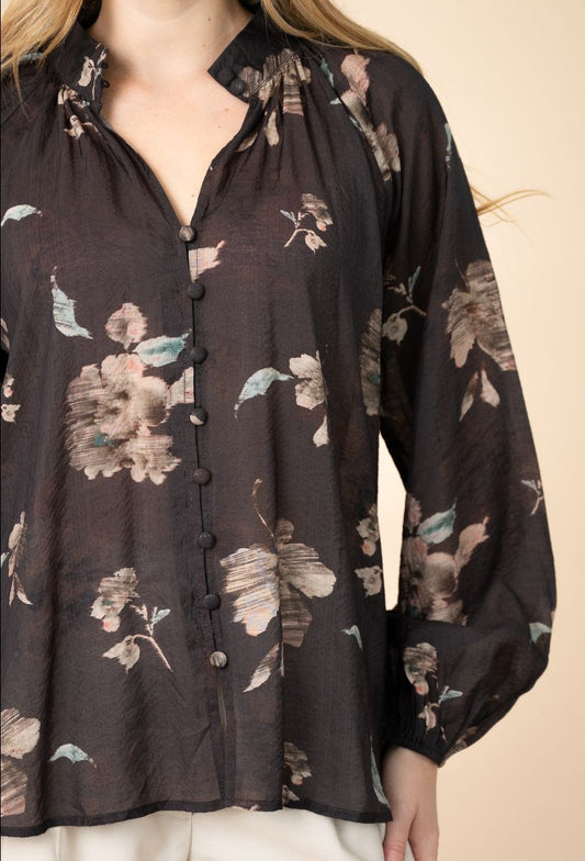 Grounded Shirt- Chocolate